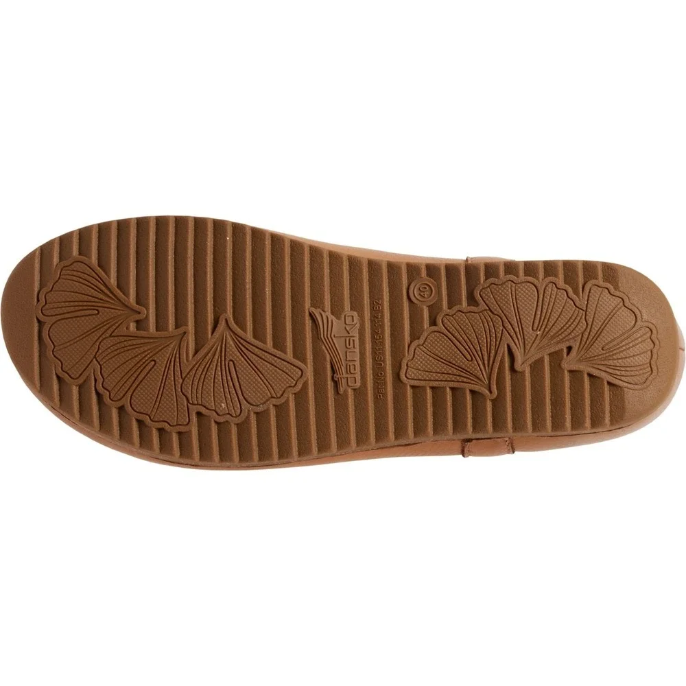 NEW Dansko‎ Women Boots Sz 38 US 7-7.5 McKenzie Shearling-Lined  Leather Tan
